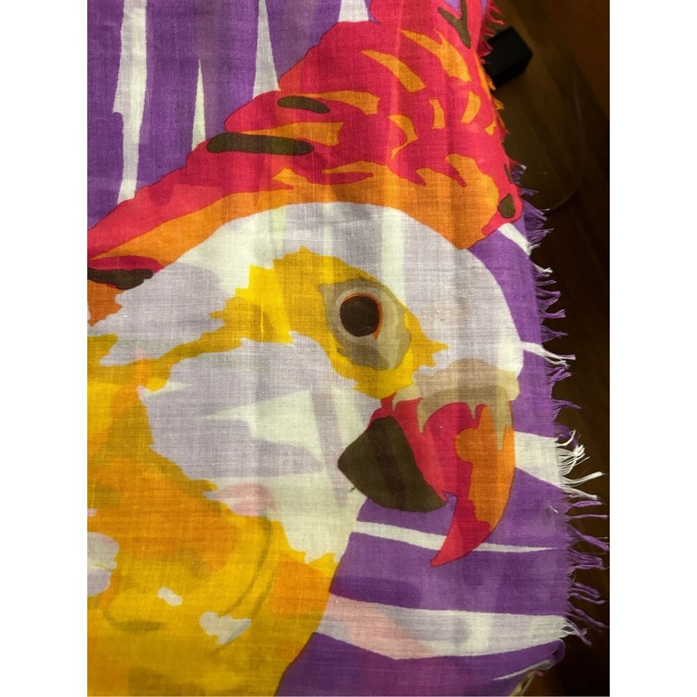 Vibrant Parrot Scarf Beautiful Colors